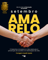 📢 Setembro Amarelo: falar é a melhor solução 💛