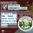APROVADO PLO Nº 35/2023, QUE DECLARA UTILIDADE PÚBLICA MUNICIPAL DA RÁDIO MACABU LIVRE APROVADO PLO Nº 35/2023, QUE DECLARA UTILIDADE PÚBLICA MUNICIPAL DA RÁDIO MACABU LIVRE