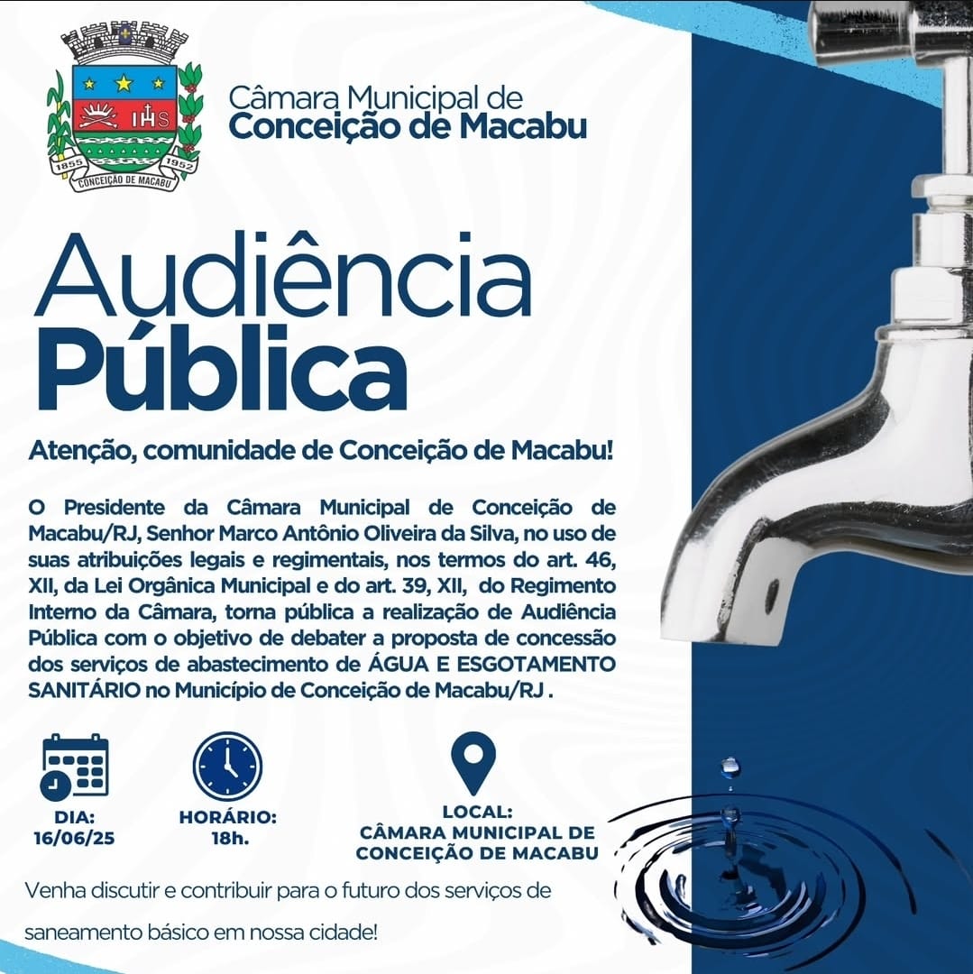 AUDIÊNCIA PÚBLICA