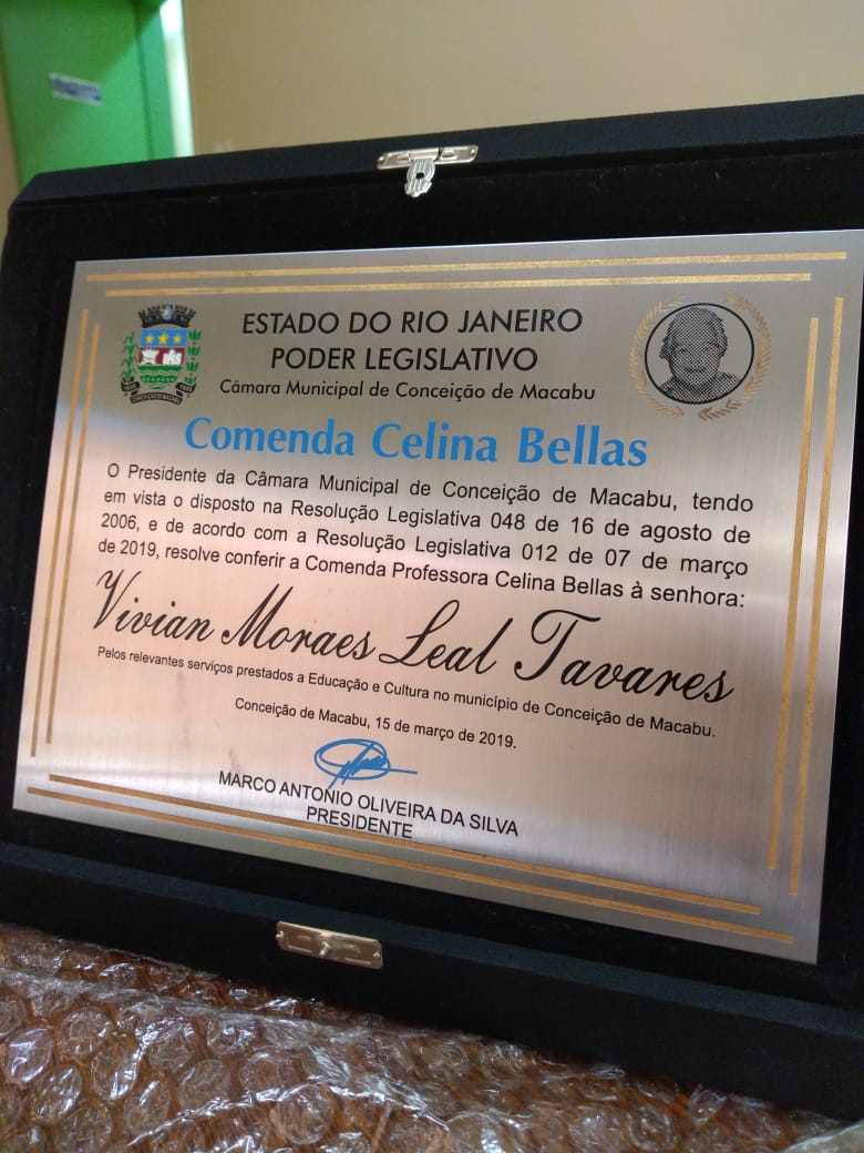 Câmara Macabu homenageará Secretária Municipal de Educação e Cultura na abertura da Flimac