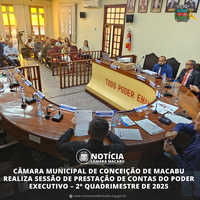 CÂMARA MUNICIPAL DE CONCEIÇÃO DE MACABU REALIZA SESSÃO DE PRESTAÇÃO DE CONTAS DO PODER EXECUTIVO – 2º QUADRIMESTRE DE 2025