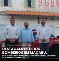 DESTACAMENTO DOS BOMBEIROS EM MACABU