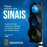 NOVEMBRO AZUL - CUIDE-SE!