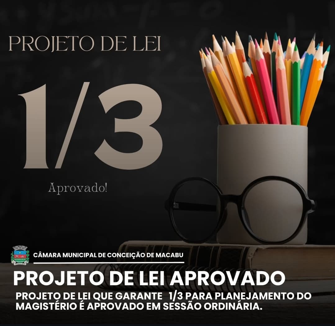 PROJETO DE LEI APROVADO
