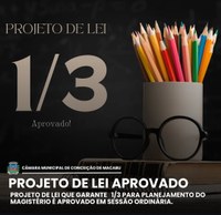 PROJETO DE LEI APROVADO