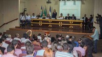 Representantes do Poder Legislativo de Macabu participaram de audiência pública sobre o aumento da violência na região