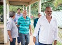Vereadores macabuenses acompanham deputado estadual André Lazaroni em visita ao Rego Barros